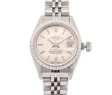 Rolex Oyster Perpetual Date Tiffany & Co. Dial Stainless Steel Watch