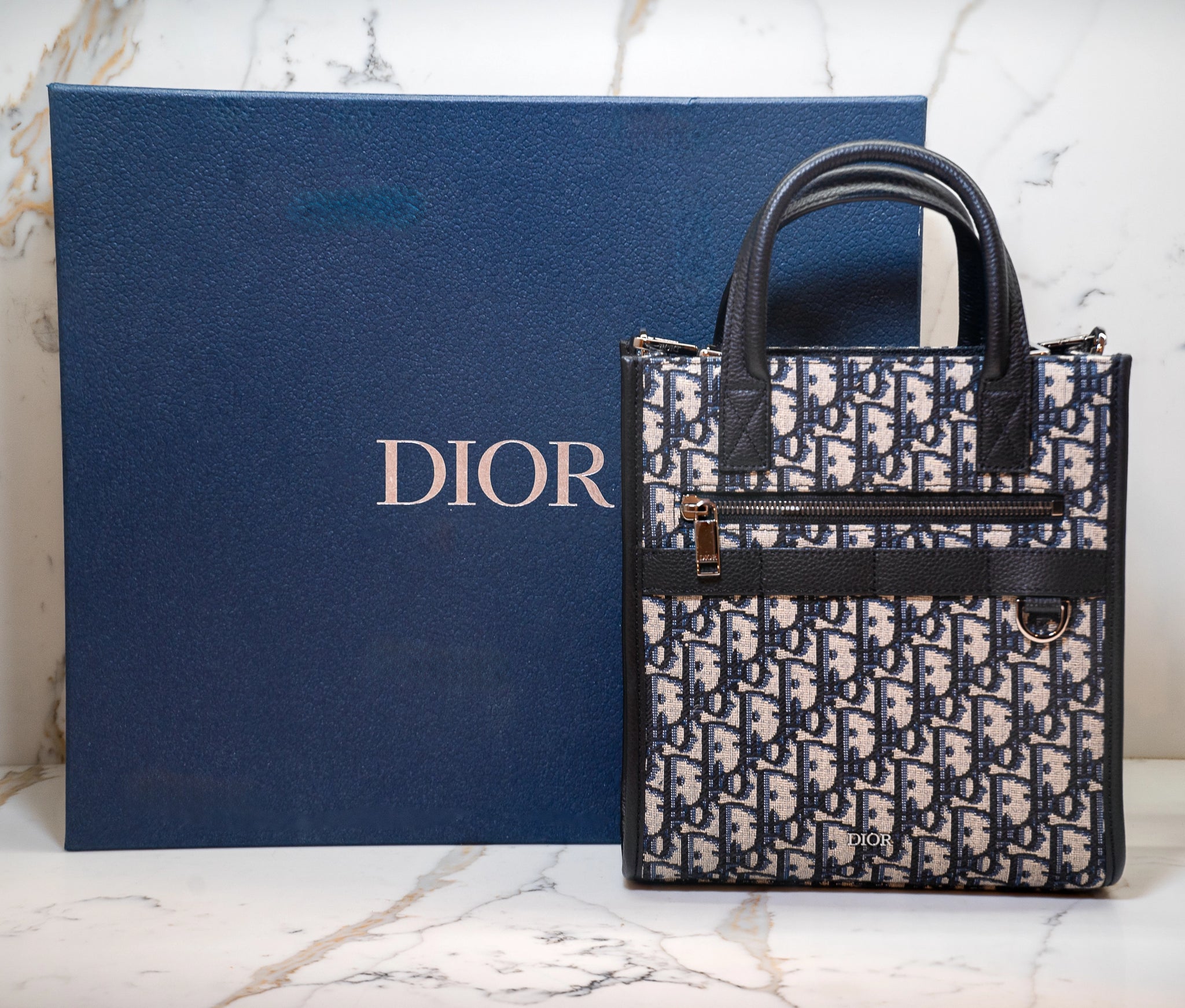 Christian Dior CD Safari North South 2Way Shoulder Bag