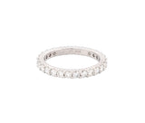 18K White Gold 1.15Ct Diamond Hearts On Fire Multiplicity Eternity Band
