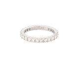 18K White Gold 1.15Ct Diamond Hearts On Fire Multiplicity Eternity Band