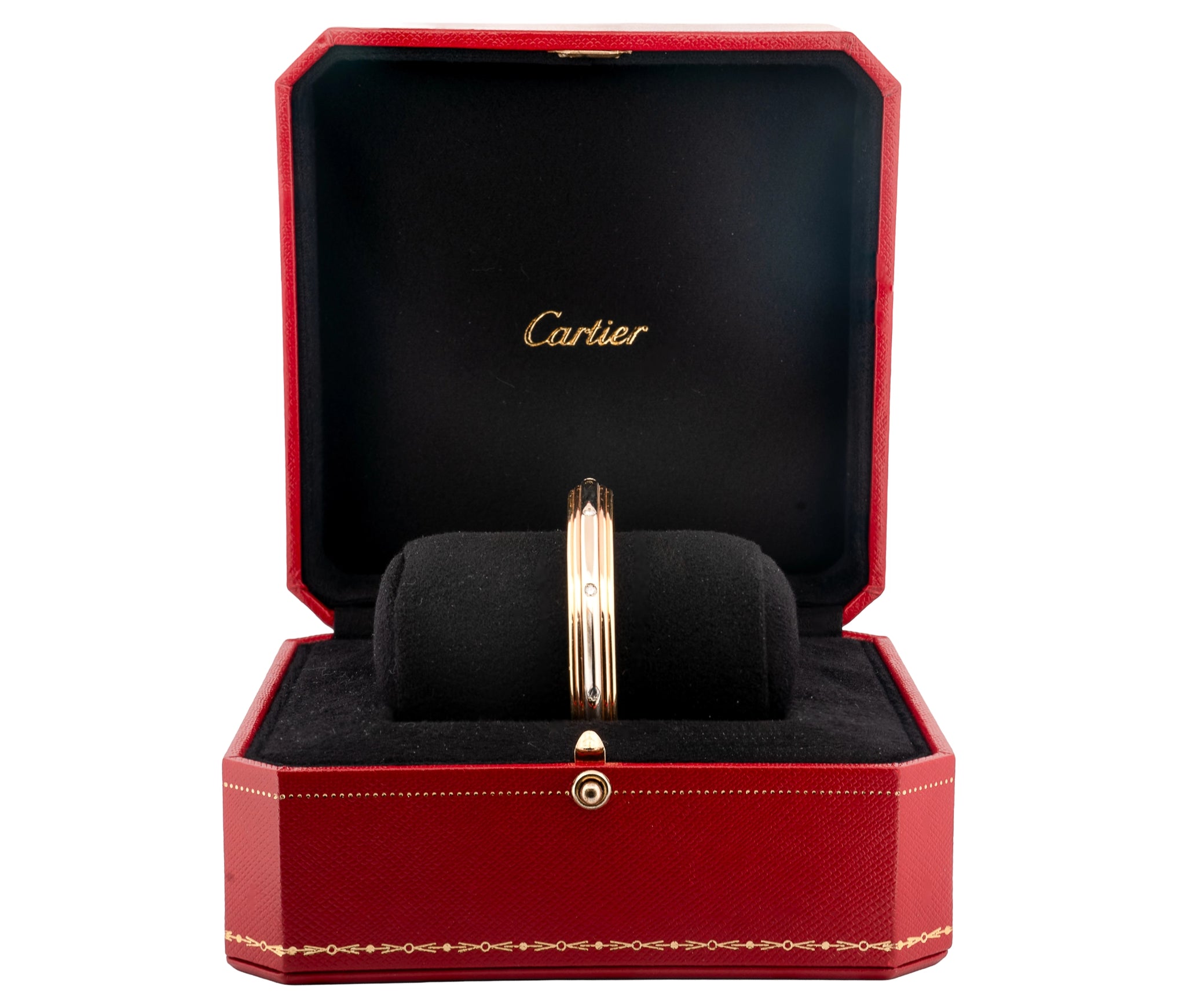 Cartier Saturne Bracelet 18K Yellow Gold & Diamond