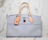 Louis Vuitton Grey Taurillon & Python City Steamer E/W Tote