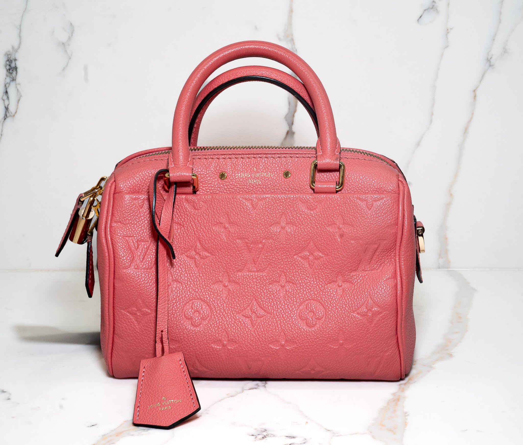 Louis Vuitton Pink Empriente Speedy 20 Bandouliere