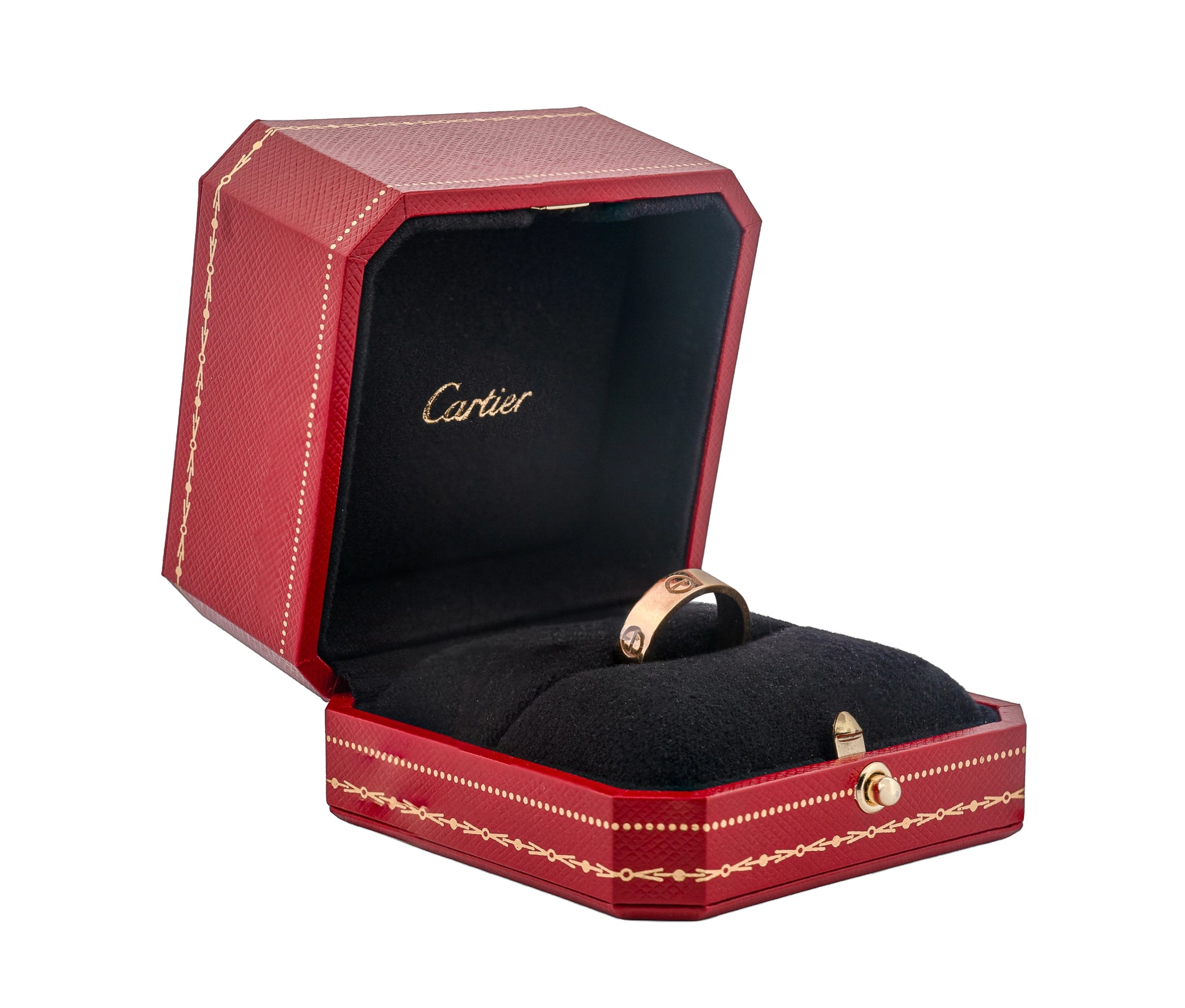 Cartier 18k Yellow Gold Love Ring Classic Model