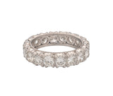 Platinum Diamond Eternity Band – 3.90 CTW Round Brilliant Diamonds