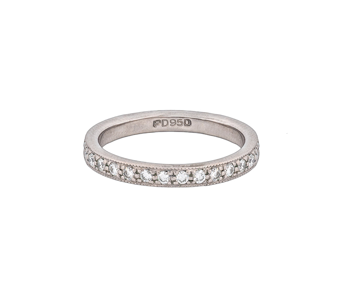 Palladium .75ct Diamond Eternity Band