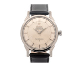 Omega Constellation Vintage Auto Chronometer – Silver Dial, SS, Leather Strap