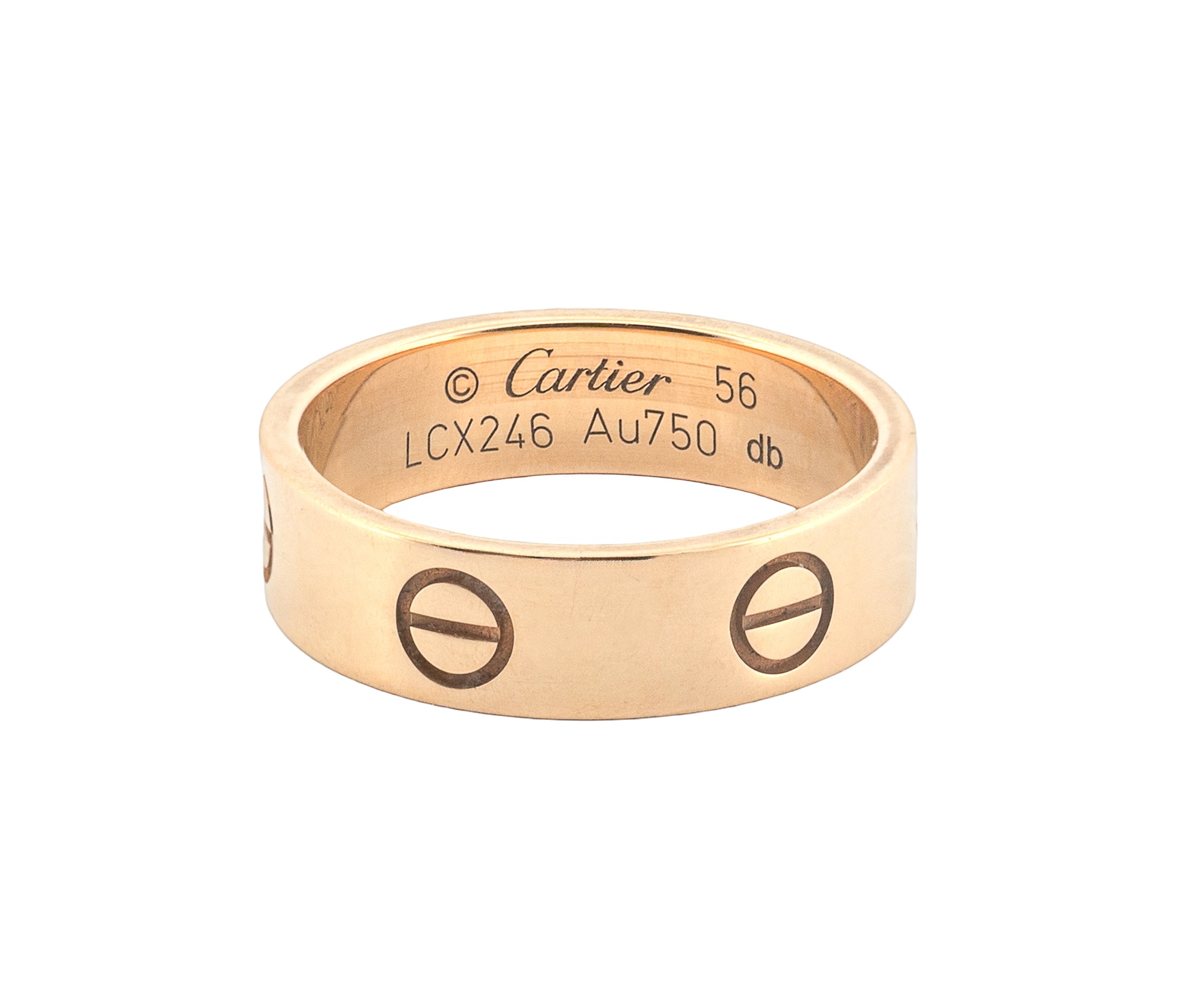 Cartier Love Ring in 18K Yellow Gold