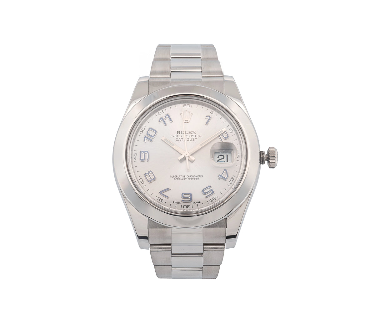 Rolex Oyster Perpetual Datejust 41mm with Arabic Numerals