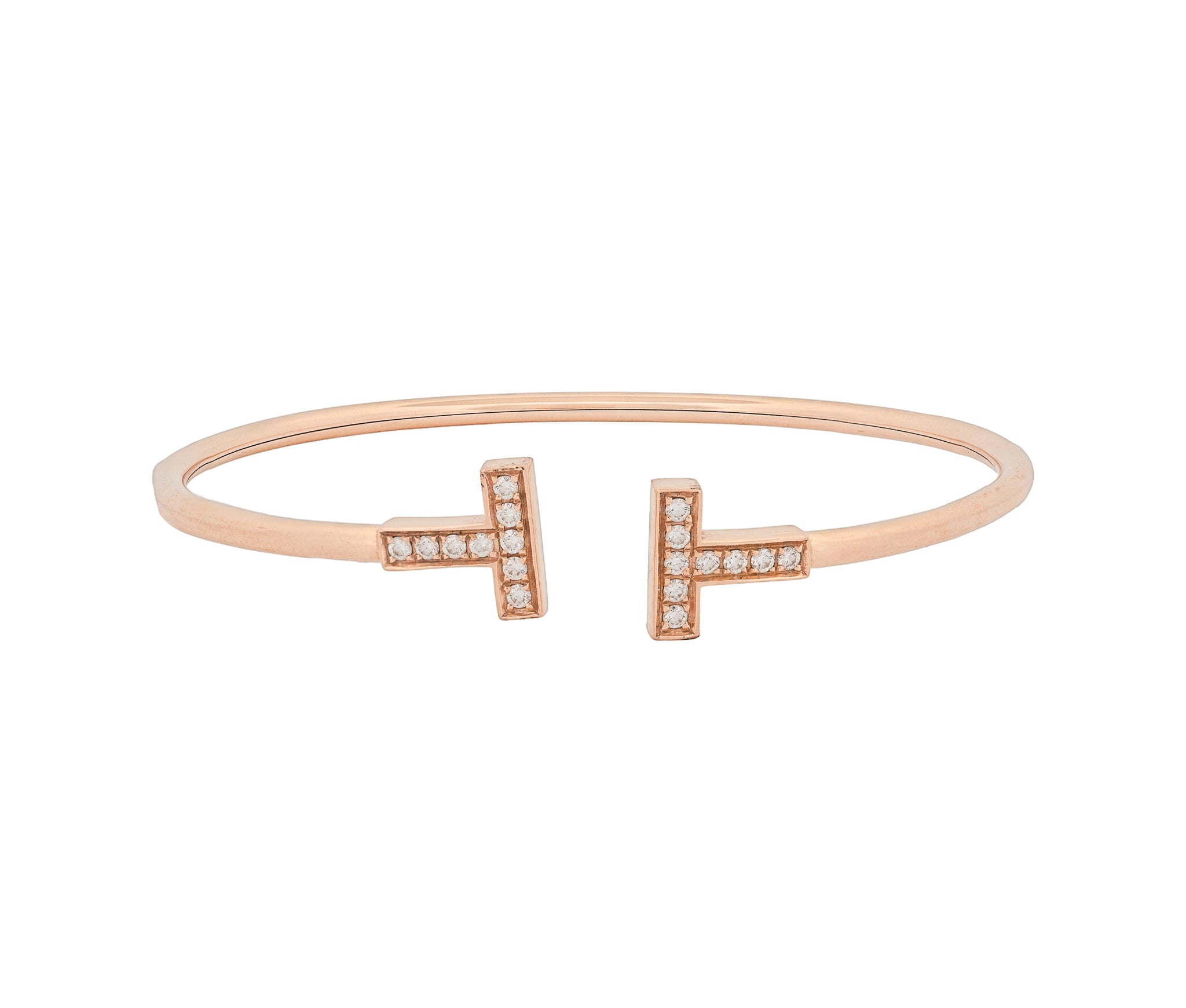18K Yellow Gold Tiffany & Co. T Bracelet