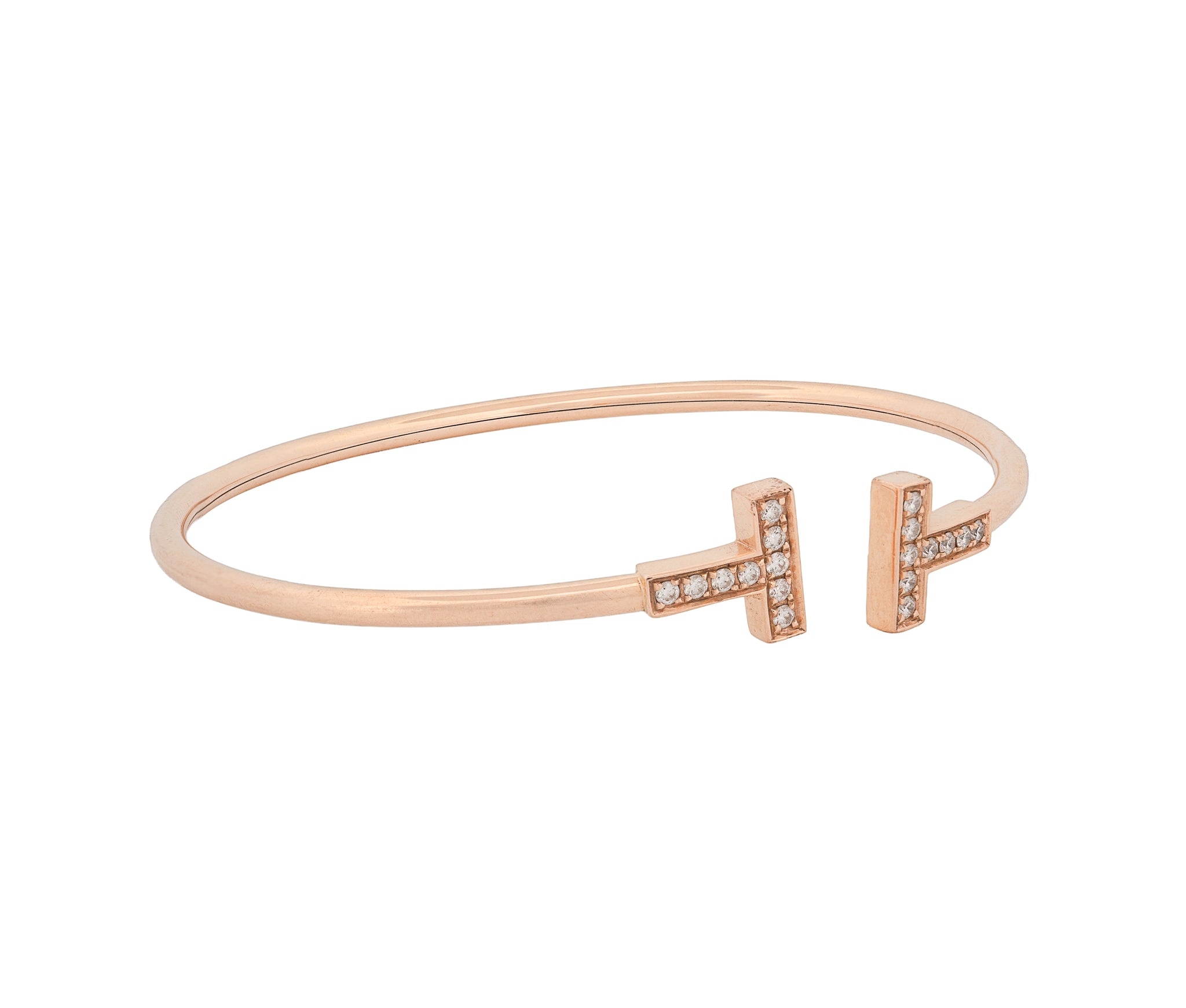 18K Yellow Gold Tiffany & Co. T Bracelet