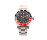 Rolex GMT-Master II “Coke” Stainless Steel with Black & Red Bezel